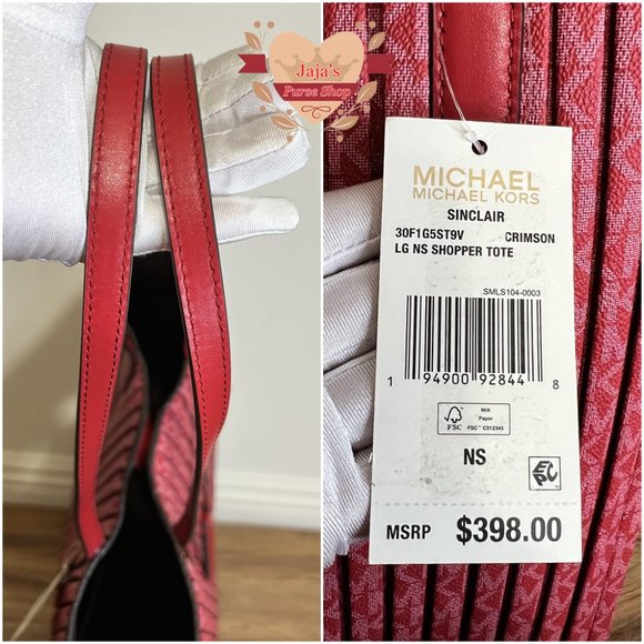 ❤️Michael Kors Signature PVC Large  Tote Purse❤️ - Picture 4 of 16